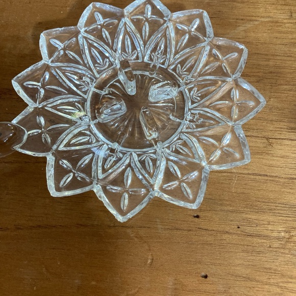 Vintage Small Federal Glass Mini Hurricane Fairy Lamp - Picture 12 of 15